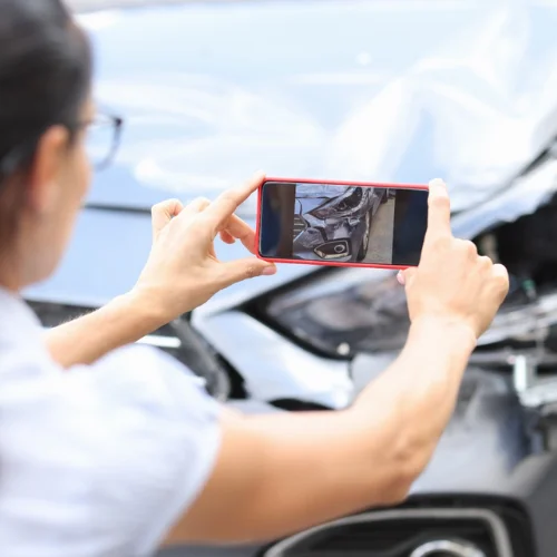 accident parking délit de fuite